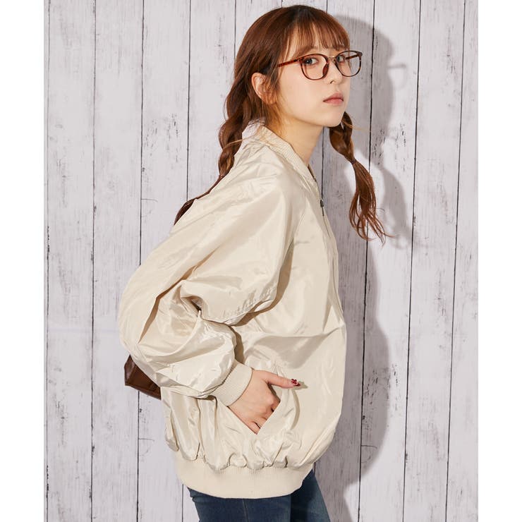 《ロング丈》ＭＡ－１ブルゾン／春秋／全３色 | GORGE  | 詳細画像3 