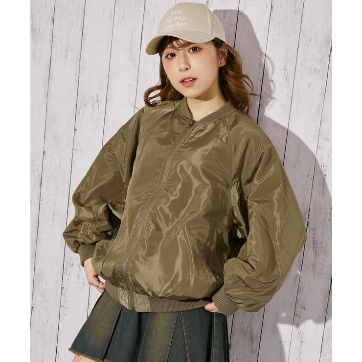 《ロング丈》ＭＡ－１ブルゾン／春秋／全３色 | GORGE  | 詳細画像5 