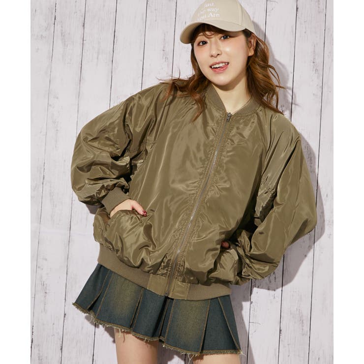 《ロング丈》ＭＡ－１ブルゾン／春秋／全３色 | GORGE  | 詳細画像6 