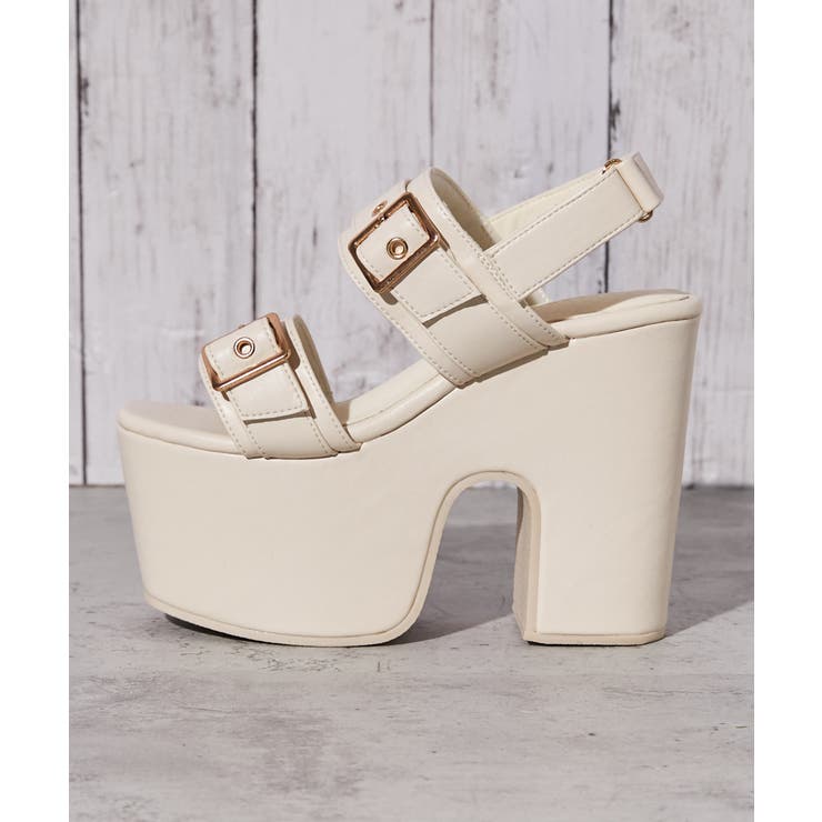 《厚底×ダブルベルト》サンダル／ストリート×Ｙ２Ｋ／春夏／全２色 | GORGE  | 詳細画像9 