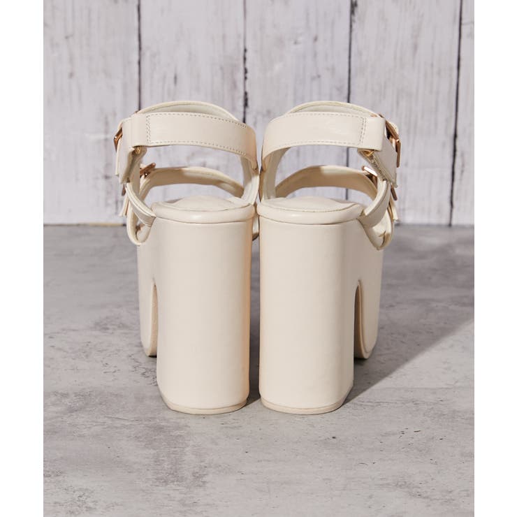 《厚底×ダブルベルト》サンダル／ストリート×Ｙ２Ｋ／春夏／全２色 | GORGE  | 詳細画像10 