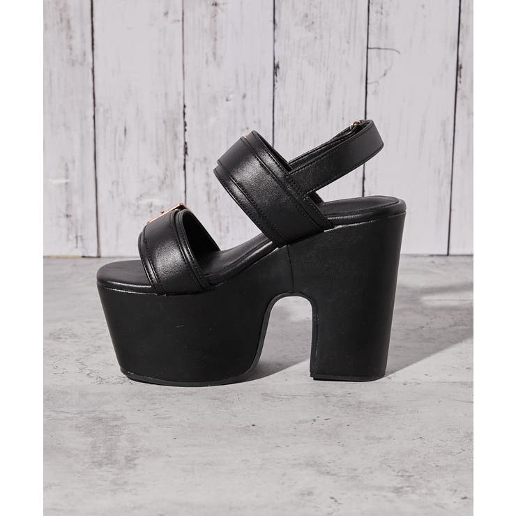 《厚底×ダブルベルト》サンダル／ストリート×Ｙ２Ｋ／春夏／全２色 | GORGE  | 詳細画像5 