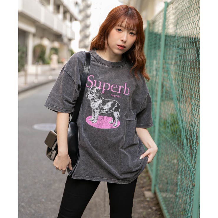 《ピグメント・ドッグ》Ｔシャツ／カジュアル×ストリート／春夏／全３色 | GORGE  | 詳細画像1 