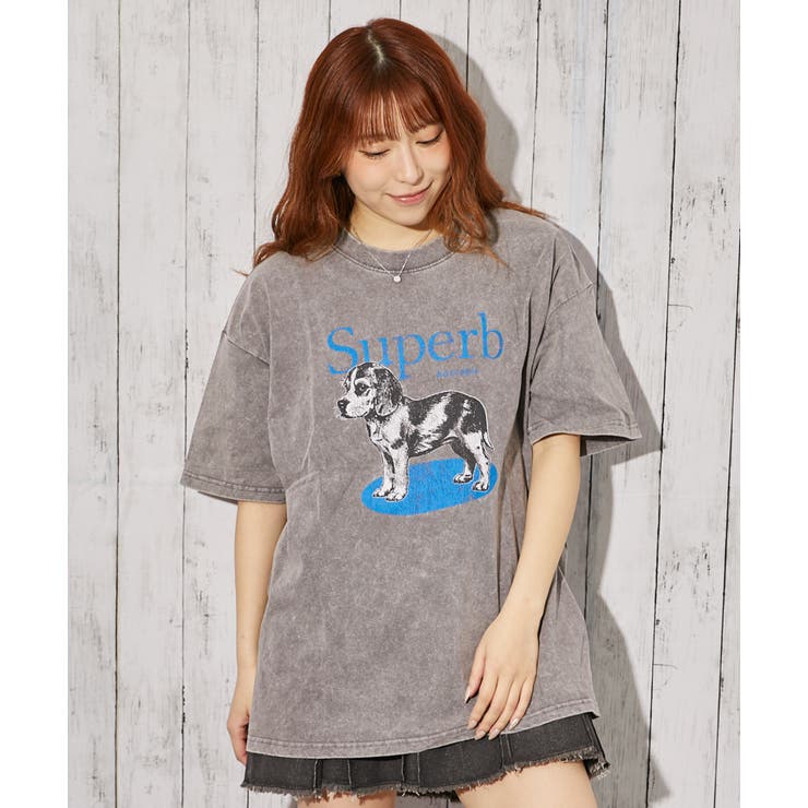 《ピグメント・ドッグ》Ｔシャツ／カジュアル×ストリート／春夏／全３色 | GORGE  | 詳細画像4 