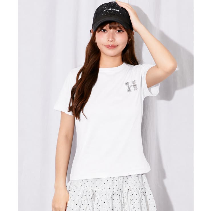 《ビジューロゴ》Ｔシャツ／カジュアル×モード／春夏／全３色 | GORGE  | 詳細画像11 