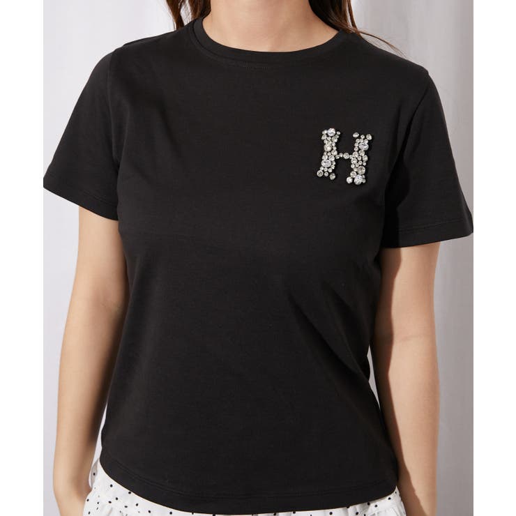 《ビジューロゴ》Ｔシャツ／カジュアル×モード／春夏／全３色 | GORGE  | 詳細画像15 