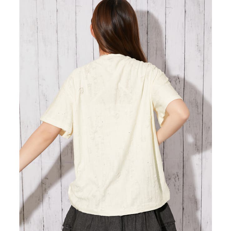 《チェックロゴ刺繍シャーリング》カットソー／ストリート／春夏／全２色 | GORGE  | 詳細画像13 