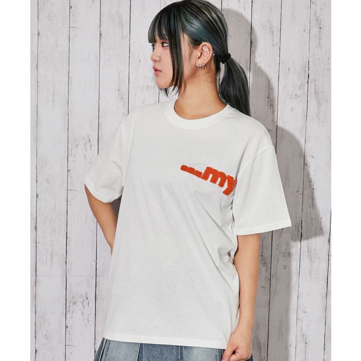 《アニマルキャラクター・サガラ刺繍ロゴ》Ｔシャツ／ストリート／春夏／全４色 | GORGE  | 詳細画像1 