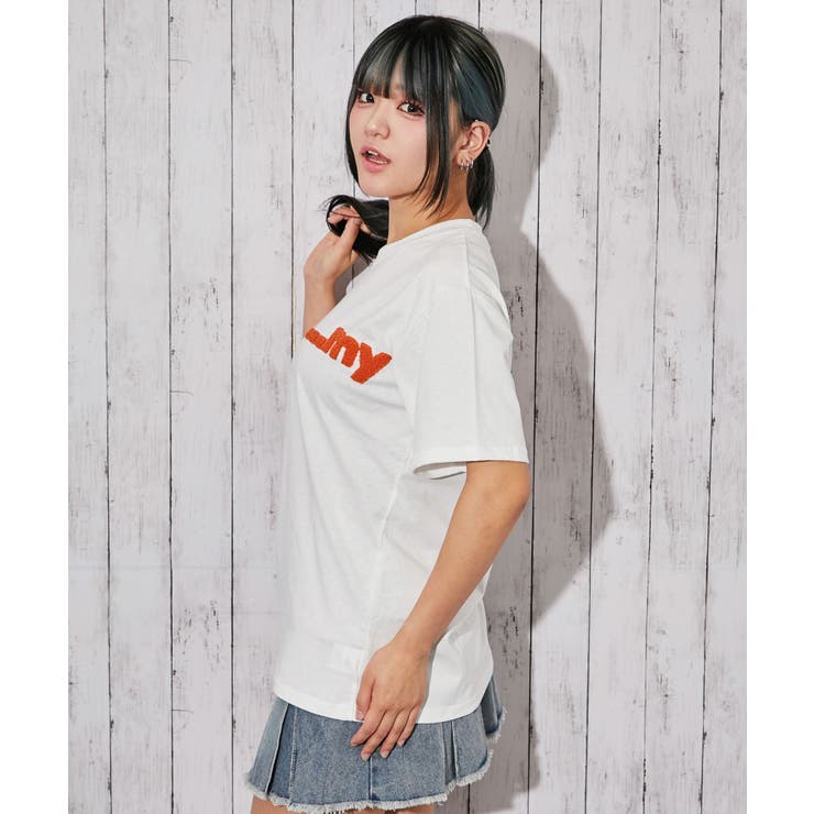 《アニマルキャラクター・サガラ刺繍ロゴ》Ｔシャツ／ストリート／春夏／全４色 | GORGE  | 詳細画像4 