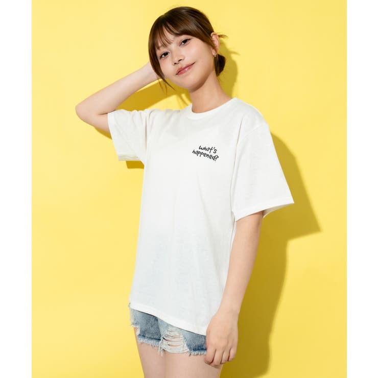 《ゆるアニマルフォト×バックプリント》Ｔシャツ ストリート×Ｙ２Ｋ 春夏 | GORGE  | 詳細画像4 
