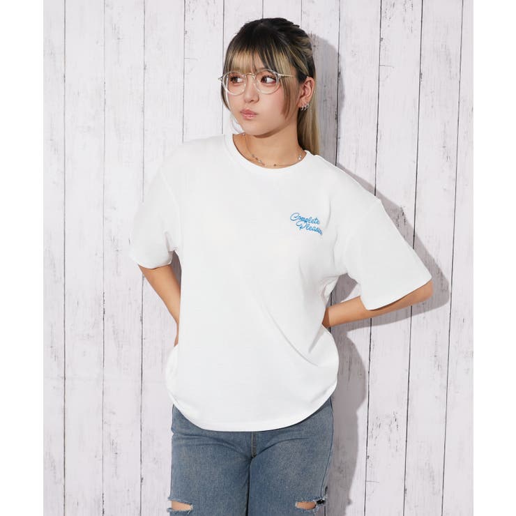 《バックロゴ・ウサギ刺繍》Ｔシャツ／ストリート×カジュアル／春夏／全３色 | GORGE  | 詳細画像17 