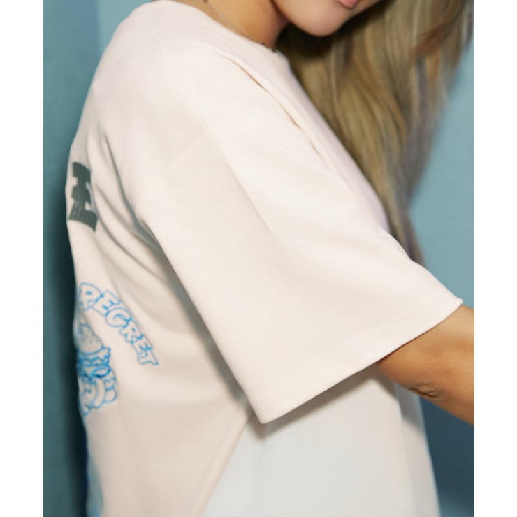 《バックロゴ・ウサギ刺繍》Ｔシャツ／ストリート×カジュアル／春夏／全３色 | GORGE  | 詳細画像23 