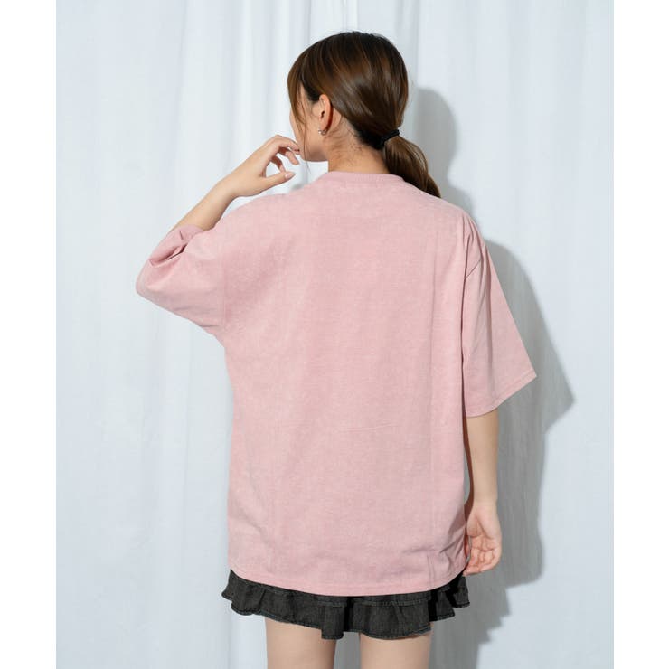 《カレッジロゴワッペン》ＢＩＧ Ｔシャツ／ストリート×Ｙ２Ｋ／春夏／全３色 | GORGE  | 詳細画像8 