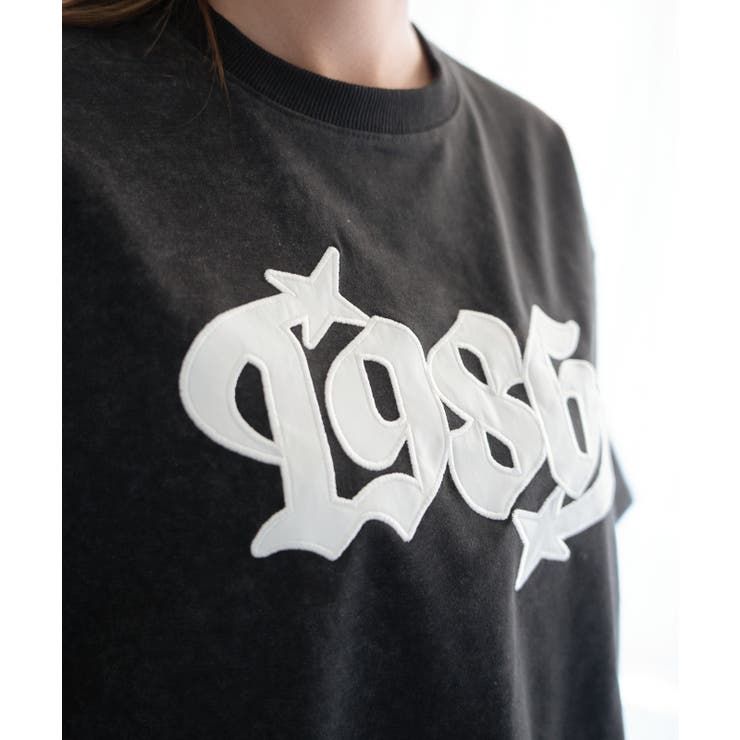 《カレッジロゴワッペン》ＢＩＧ Ｔシャツ／ストリート×Ｙ２Ｋ／春夏／全３色 | GORGE  | 詳細画像15 