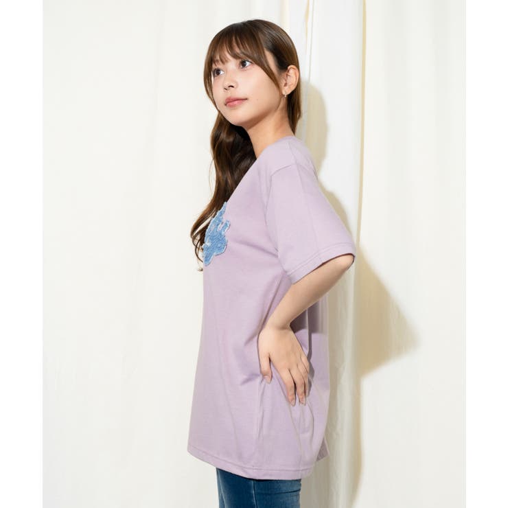 《ダメージデニムロゴ》Ｔシャツ／ストリート×Ｙ２Ｋ／春夏／全３色 | GORGE  | 詳細画像10 
