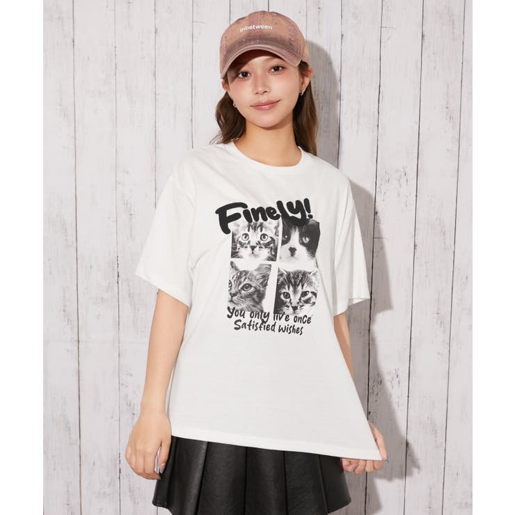 《ネコフォト サガラロゴ》プリントＴシャツ カジュアル×ストリート | GORGE  | 詳細画像13 