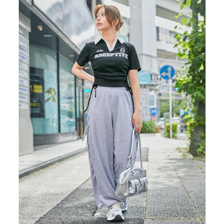 《ドロスト スキッパー》刺繍ロゴカットソー ストリート×カジュアル | GORGE  | 詳細画像4 