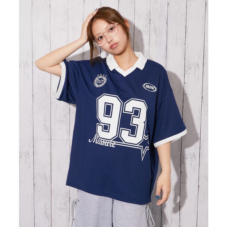 《ナンバリング 刺?入り》ユニフォームＴシャツ ストリート×スポーティ | GORGE  | 詳細画像8 