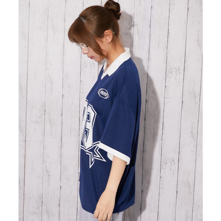《ナンバリング 刺?入り》ユニフォームＴシャツ ストリート×スポーティ | GORGE  | 詳細画像10 