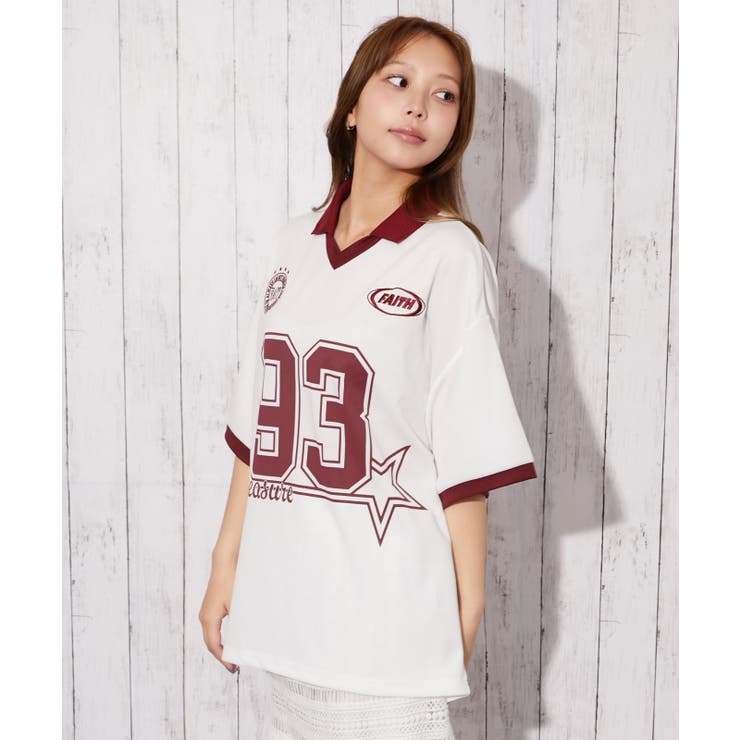 《ナンバリング 刺?入り》ユニフォームＴシャツ ストリート×スポーティ | GORGE  | 詳細画像15 