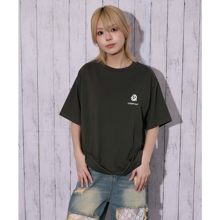 《ポップコーン 遊び心》オバケロゴＴシャツ カジュアル×ストリート | GORGE  | 詳細画像7 