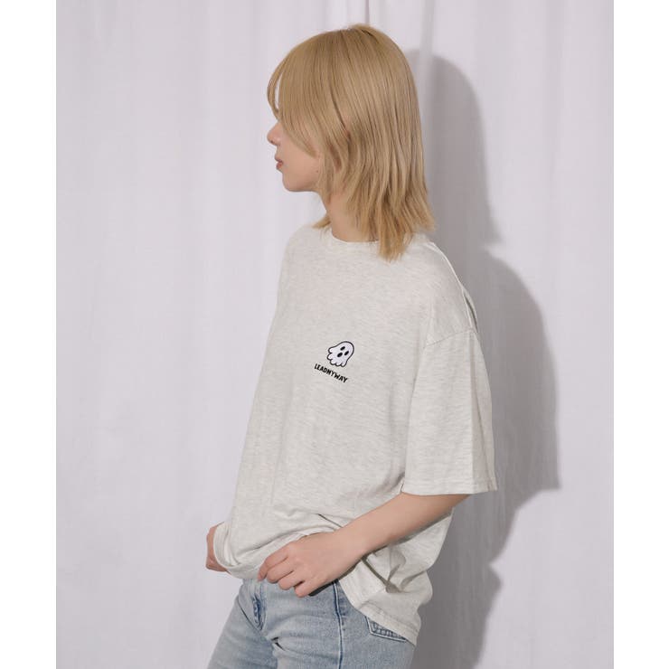 《ポップコーン 遊び心》オバケロゴＴシャツ カジュアル×ストリート | GORGE  | 詳細画像15 