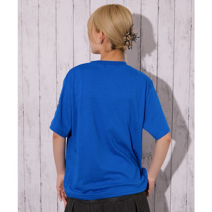 《ゆるシルエット 遊び心》袖刺しゅうアニマルアソートＴシャツ カジュアル×ストリ… | GORGE  | 詳細画像14 