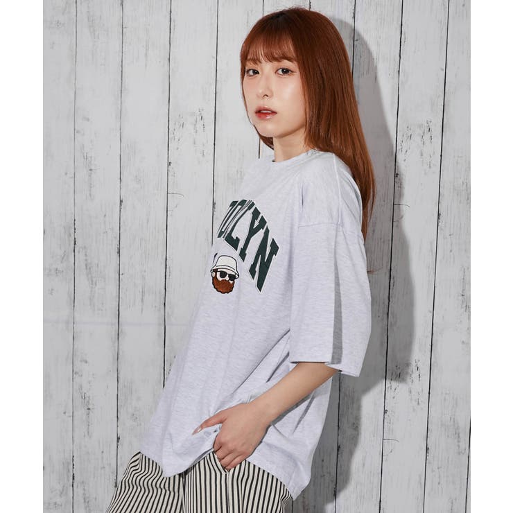 《ひげキャラクター×ロゴ》Ｔシャツ／ストリート／春夏秋／全４色 | GORGE  | 詳細画像21 