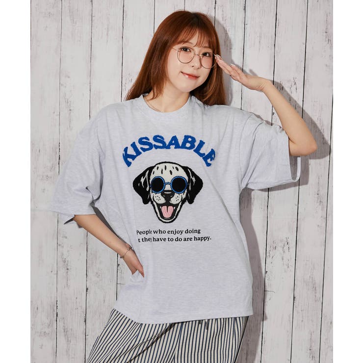 《ドッグキャラクター×サガラロゴ》Ｔシャツ／ストリート／春夏秋／全４色 | GORGE  | 詳細画像3 