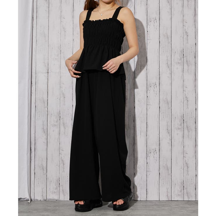 《シャーリングキャミオールインワン》オールインワン／カジュアル／春夏秋／全３色 | GORGE  | 詳細画像15 