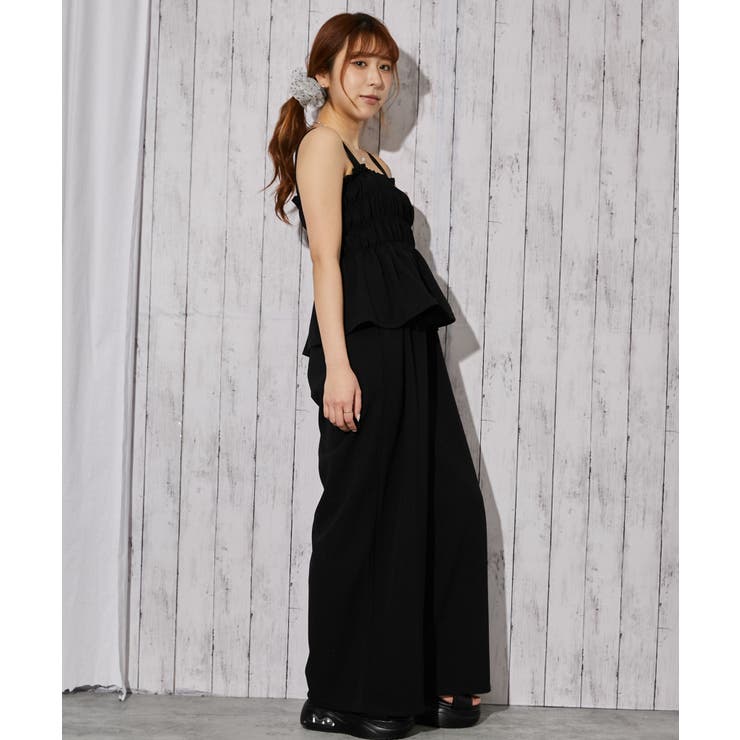 《シャーリングキャミオールインワン》オールインワン／カジュアル／春夏秋／全３色 | GORGE  | 詳細画像20 