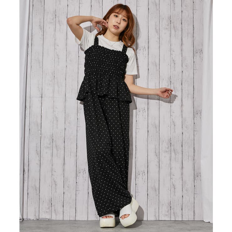 《シャーリングキャミオールインワン》オールインワン／カジュアル／春夏秋／全３色 | GORGE  | 詳細画像23 