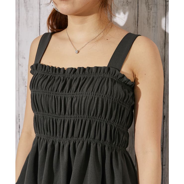 《シャーリングキャミオールインワン》オールインワン／カジュアル／春夏秋／全３色 | GORGE  | 詳細画像31 