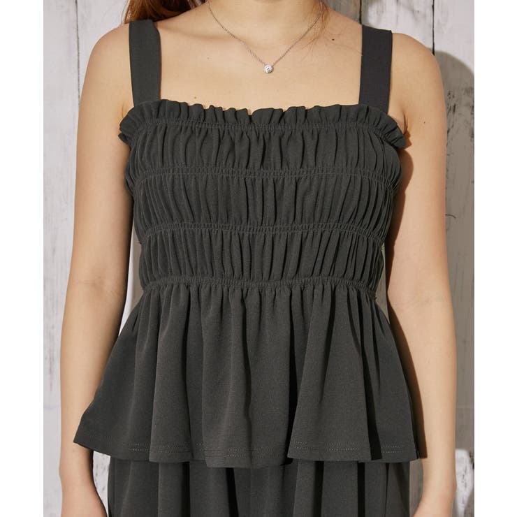 《シャーリングキャミオールインワン》オールインワン／カジュアル／春夏秋／全３色 | GORGE  | 詳細画像32 