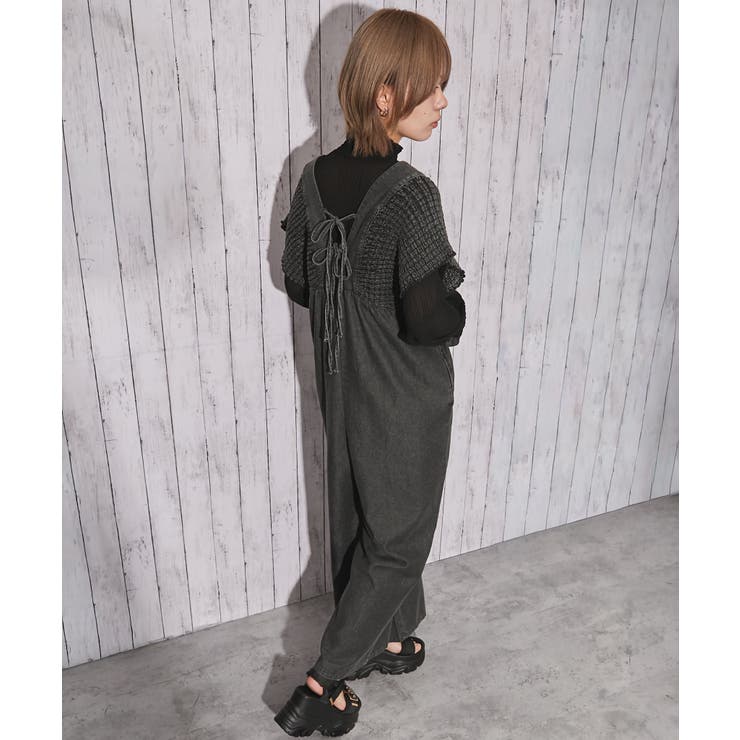 《シャーリングデニムオールインワン》オールインワン／カジュアル／春夏秋／全３色 | GORGE  | 詳細画像13 