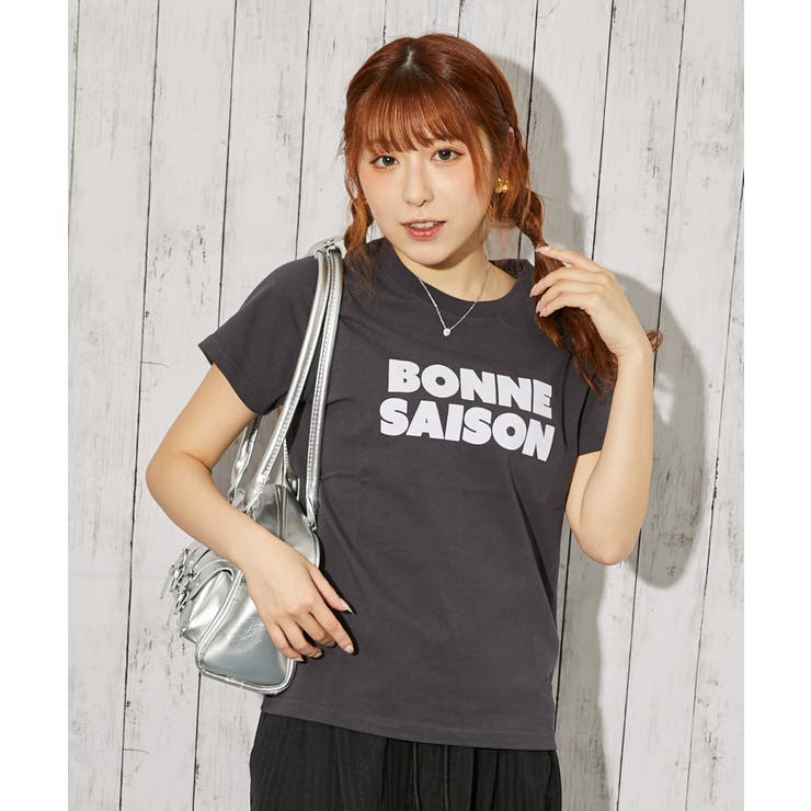 フロッキーロゴデザインTシャツ／春夏／全3色[品番：GORW0010762