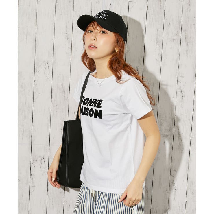 フロッキーロゴデザインTシャツ／春夏／全3色[品番：GORW0010762