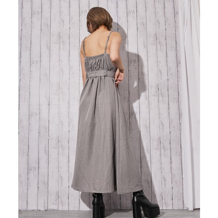 《ベルト付き×フロントＺＩＰ》オールインワン／カジュアル／春夏秋／全３色 | GORGE  | 詳細画像9 