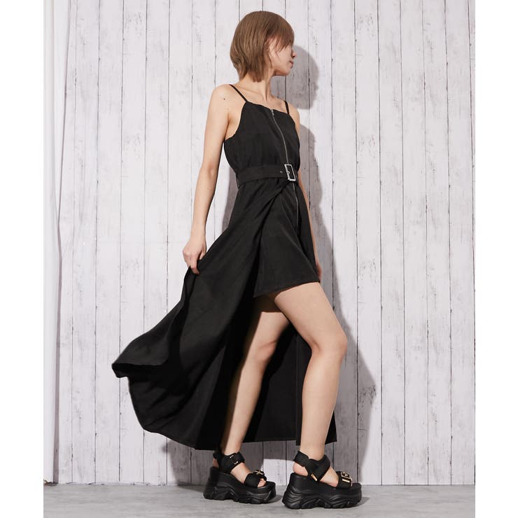 《ベルト付き×フロントＺＩＰ》オールインワン／カジュアル／春夏秋／全３色 | GORGE  | 詳細画像10 