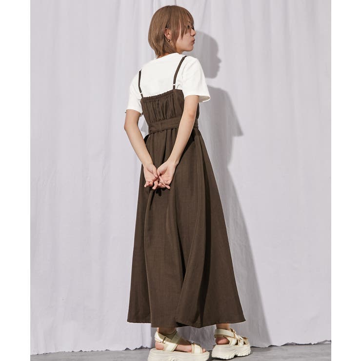 《ベルト付き×フロントＺＩＰ》オールインワン／カジュアル／春夏秋／全３色 | GORGE  | 詳細画像19 