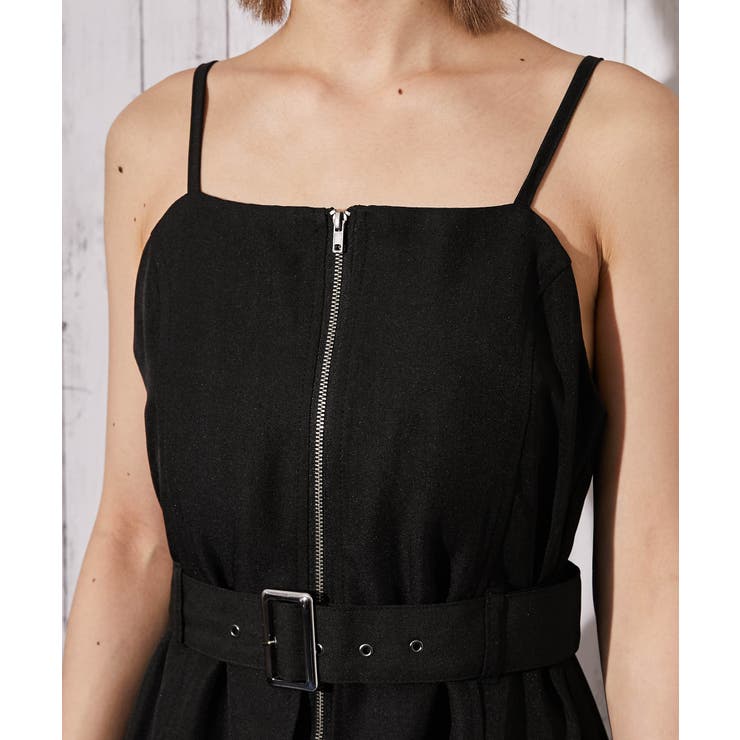 《ベルト付き×フロントＺＩＰ》オールインワン／カジュアル／春夏秋／全３色 | GORGE  | 詳細画像22 