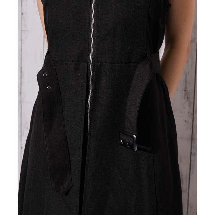 《ベルト付き×フロントＺＩＰ》オールインワン／カジュアル／春夏秋／全３色 | GORGE  | 詳細画像26 