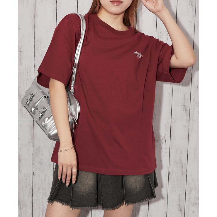《ラインストーンバニー》バックグラフィックＴシャツ／ストリート／春夏／全３色 | GORGE  | 詳細画像1 
