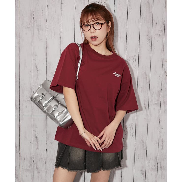 《ラインストーンバニー》バックグラフィックＴシャツ／ストリート／春夏／全３色 | GORGE  | 詳細画像2 