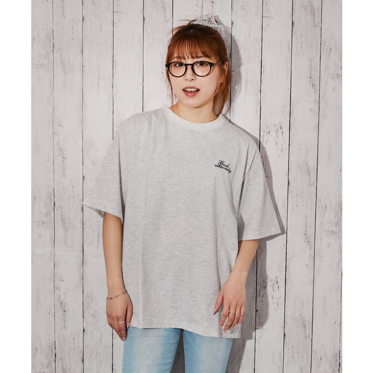 《チェックハートロゴ》バックプリントＴシャツ／ストリート／春夏／全４色 | GORGE  | 詳細画像6 