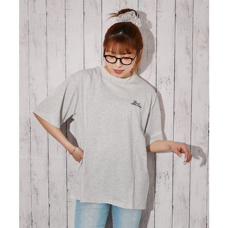 《チェックハートロゴ》バックプリントＴシャツ／ストリート／春夏／全４色 | GORGE  | 詳細画像7 