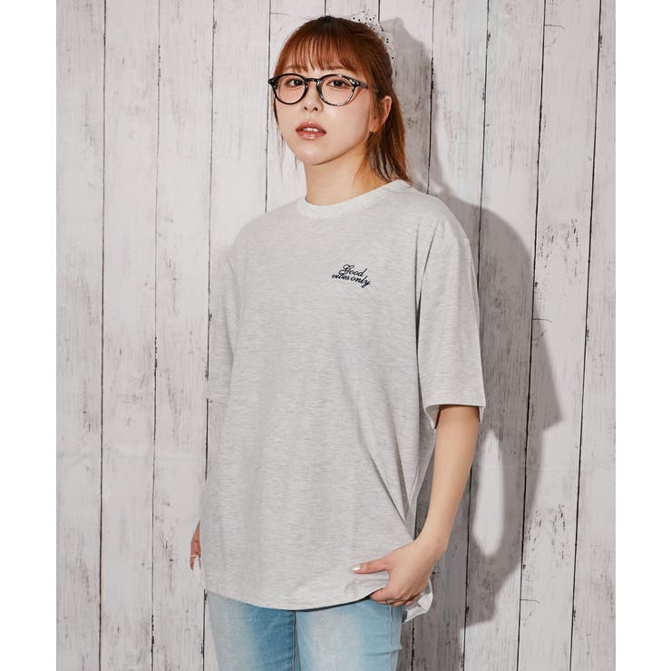 《チェックハートロゴ》バックプリントＴシャツ／ストリート／春夏／全４色 | GORGE  | 詳細画像8 
