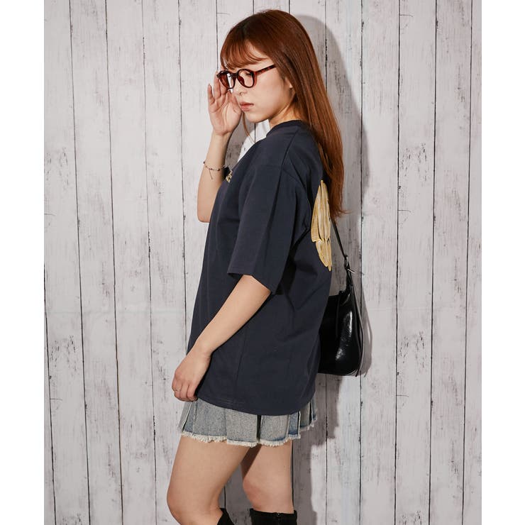 《チェックハートロゴ》バックプリントＴシャツ／ストリート／春夏／全４色 | GORGE  | 詳細画像23 