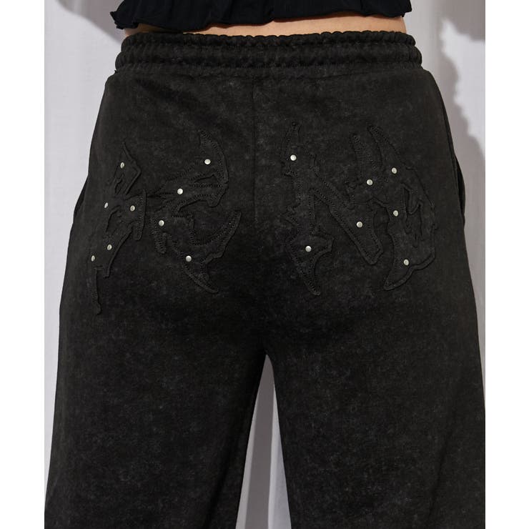 《ピグメント風・ワイド》スウェットパンツ／ストリート／春秋冬／全３色 | GORGE  | 詳細画像23 