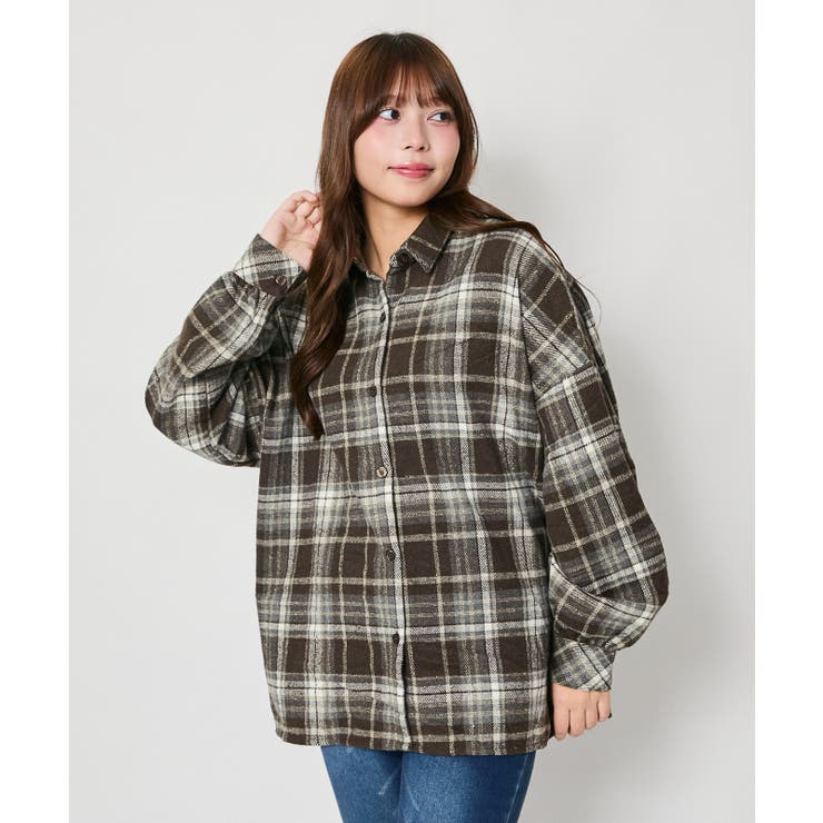 厚手起毛 チェック柄シャツ｜全４色 | GORGE  | 詳細画像6 